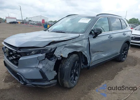 2024 Honda Cr-V Hybrid Sport-L из США, поврежденный, VIN 5J6RS6H8XRL022690